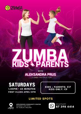 Zumba for Kids + Parents in Applewood