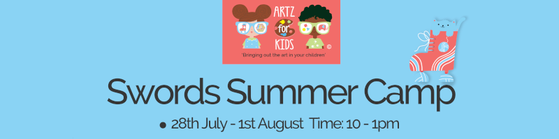 Artz for Kids – Arts & Crafts – July 28th to August 1st