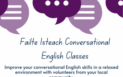 Failte Isteach Free English Classes – Mondays 10am to 12pm